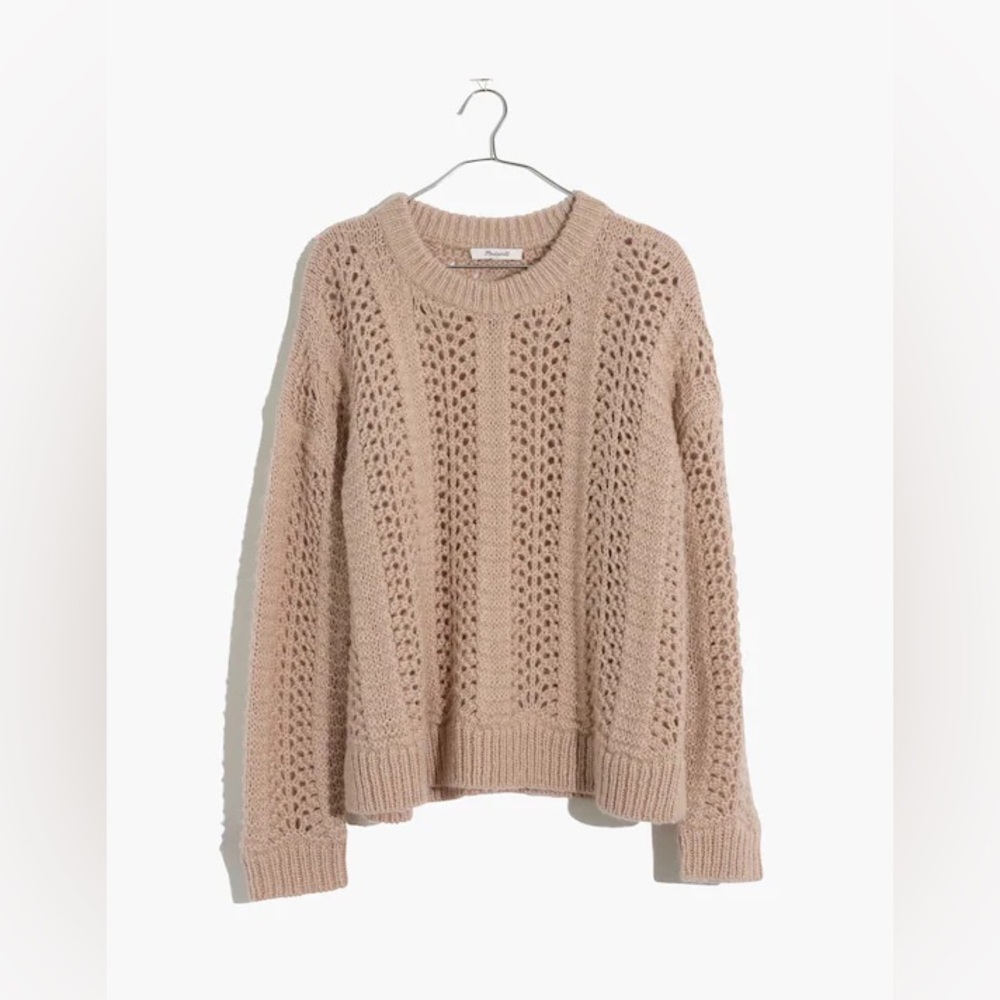 NWOT Madewell Women's Sweater - Tan Knit